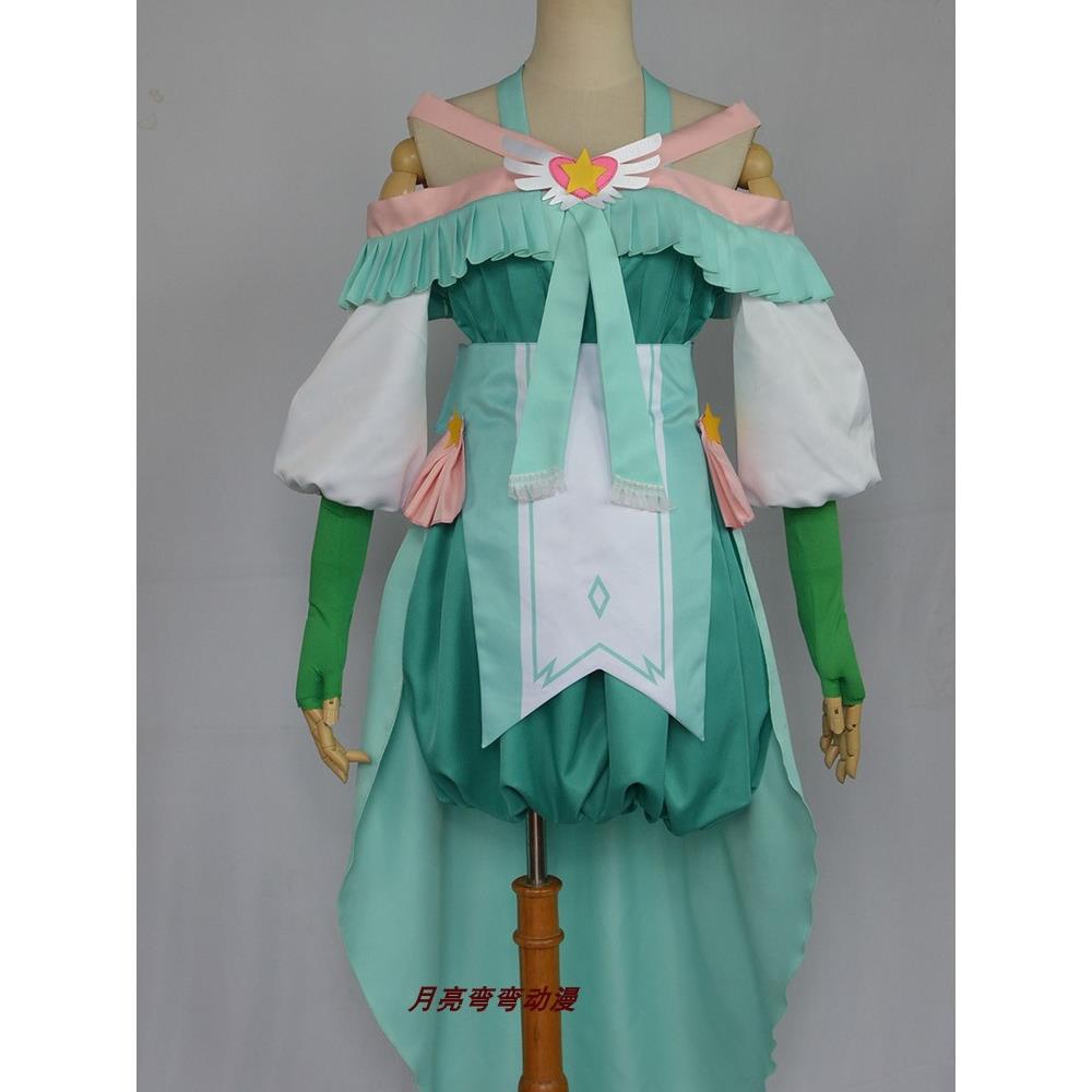 成人定制巴啦啦小魔仙奇迹舞步贝贝衣服雅雅服装cosplay假发吧拉
