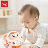 汇乐点头不倒娃婴儿玩具宝宝早教益智音乐安抚6M 儿童不倒翁玩具