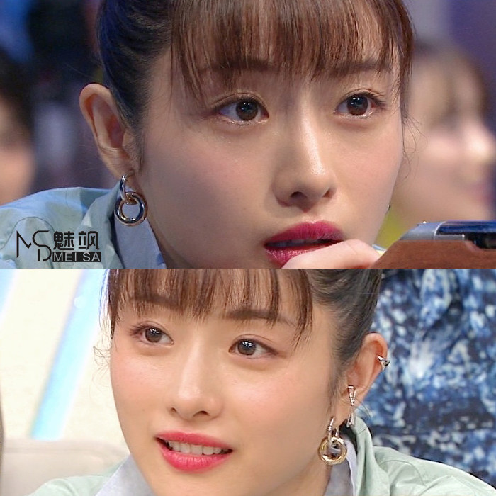 NHK节目原里美同款耳环日剧灰姑娘药剂师石原里美同款葵绿