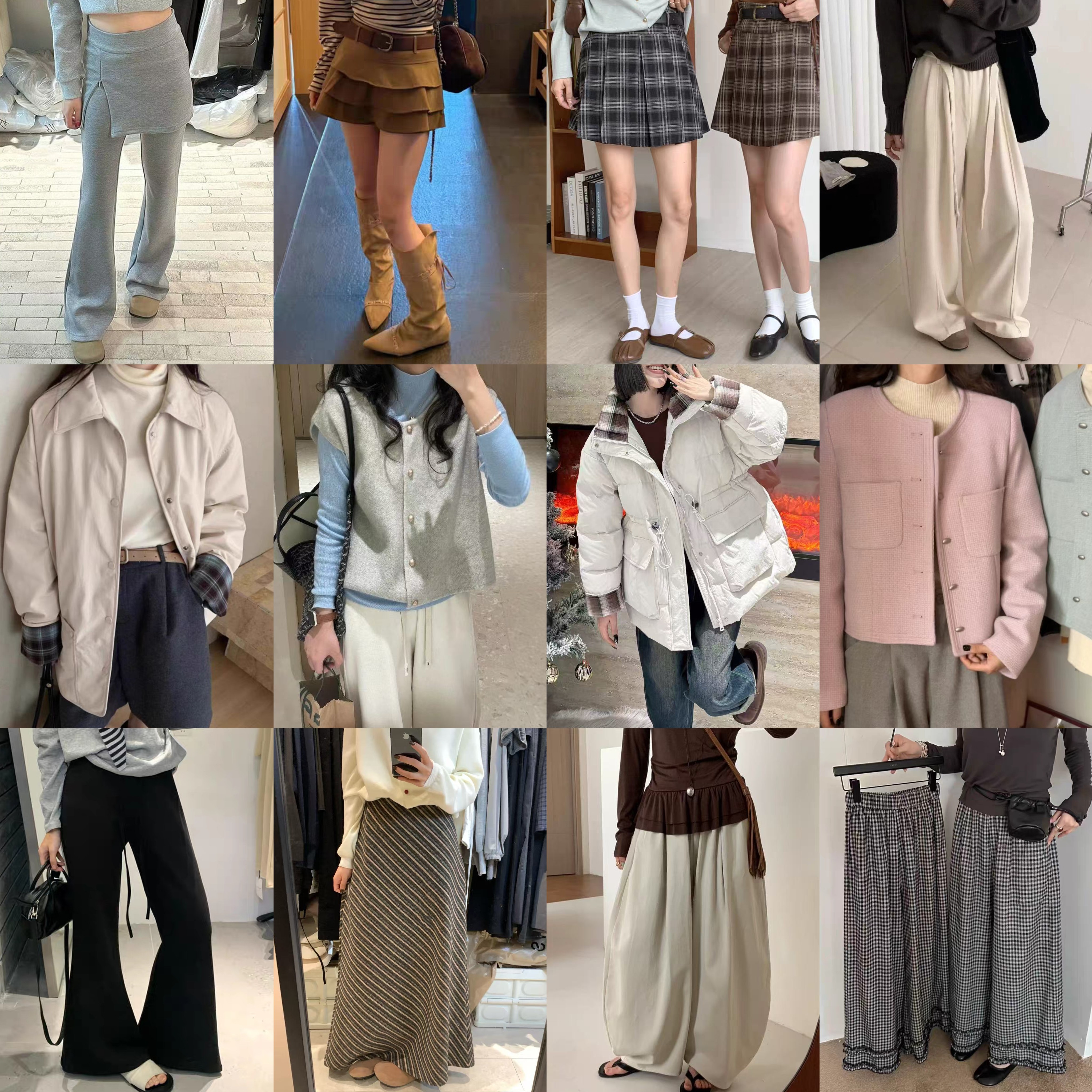 清！NO退NO换~2025秋冬款  针织衫 背心 外套 裤子 裙子