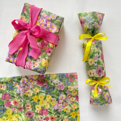 油画包装纸高颜值雪梨纸