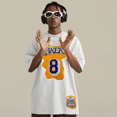 科比remake原创夏季宽松潮流T恤