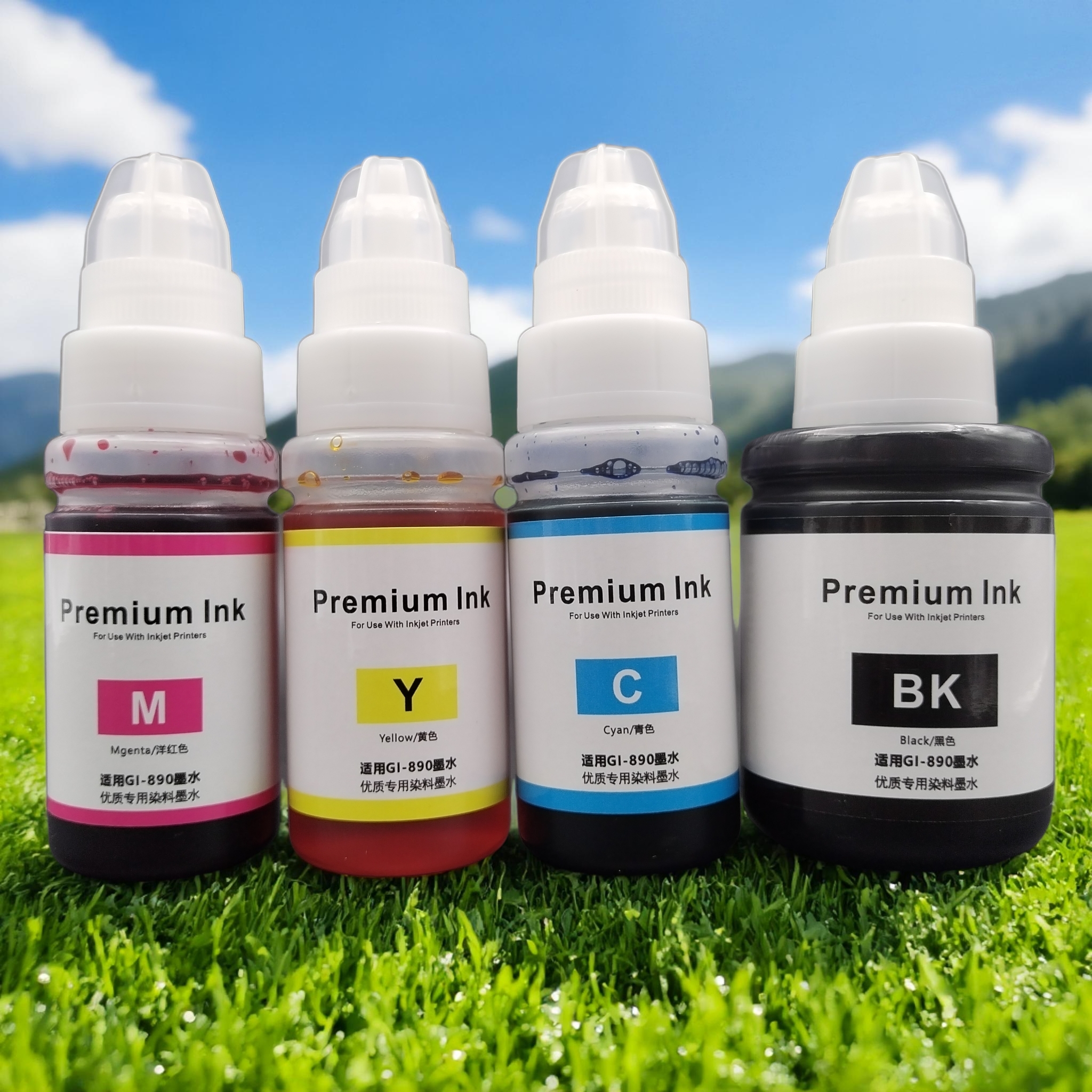 适用佳能打印机墨水GL-890填充