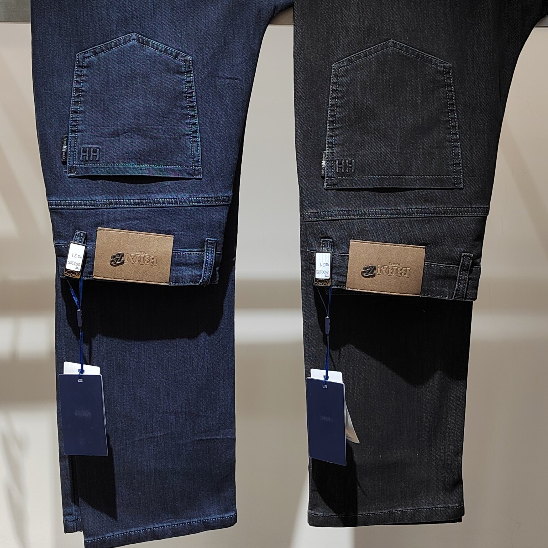 春夏新款牛仔裤男装直筒宽松男裤中年弹力休闲长裤子百搭裤春夏裤