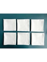 【 Special Offer 】27cm Cotton and linen small napkins, bread towels, traditional European home dinner Daliy thumbnail 3