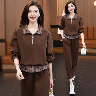 休闲时尚套装裙两件套气质韩版高级感2026春减龄超火穿搭半身裙子
