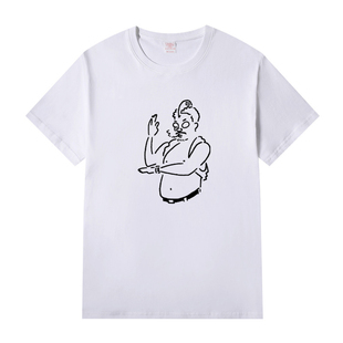 周星驰电影破坏之王咸蛋超人吴孟达达叔cos衣服纯棉T恤休闲短袖潮