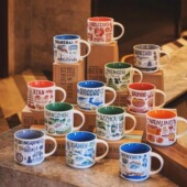 星‌巴克新款 限量BeenThere城市中国北京上海成都重庆随行马克杯