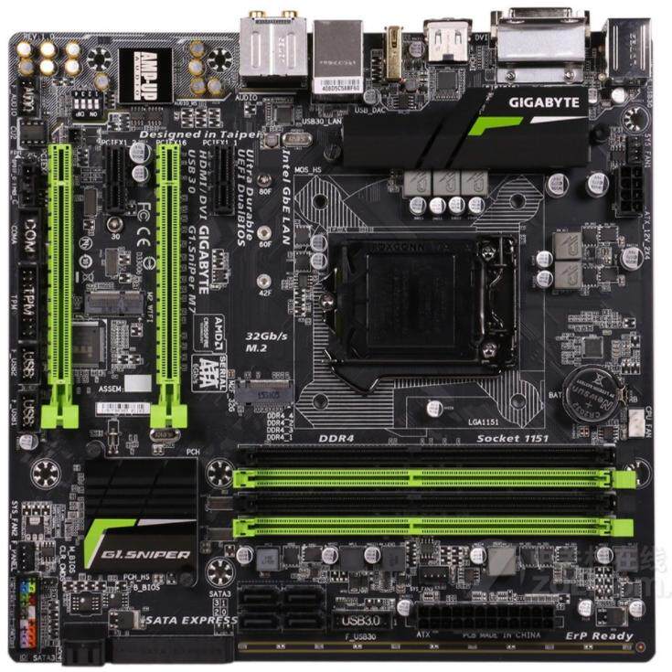 Gigabyte/技嘉 G1.Sniper M7 1151主板 DDR4内存 支持7700