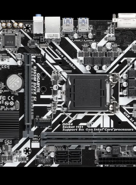 技嘉B365M技嘉B365主板DDR4内存