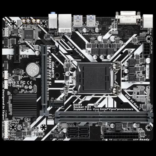 技嘉B365M技嘉B365主板DDR4内存