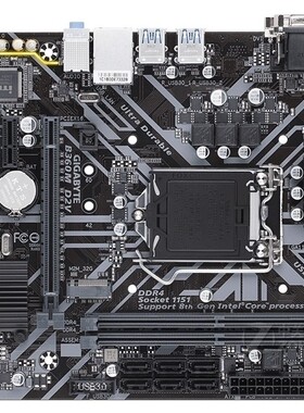 冲新 Gigabyte/技嘉 B360M D2V B360主板I5 9100F 9400f 质保一年