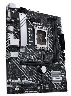 华硕PRIME H610M-A D4主板 H610M主板 支持12 13 代CPU 质保一年