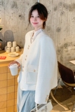 现货！24秋新款气质编织小香短外套260-3372-P145K198，女装短外套，芭图娜