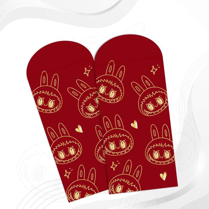 新款2026马年红包袋烫金可爱卡通创意新年过年春节压岁利是封包邮