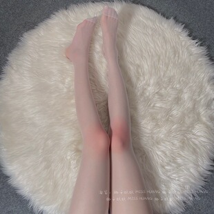 新款 LAria 袜情调JK日系渐变夏季 腮红丝袜超薄连裤 膝盖红了