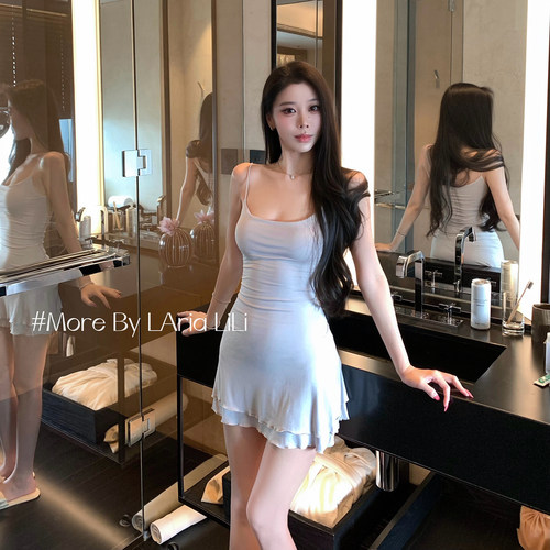 LAria芭蕾美学 莫代尔夏季吊带睡裙性感纯欲2026新款睡衣女家居服
