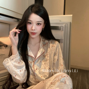 薄绒家居服 纯欲风高级感冬款 LAria丝绒小熊 金丝绒睡衣女2025冬季