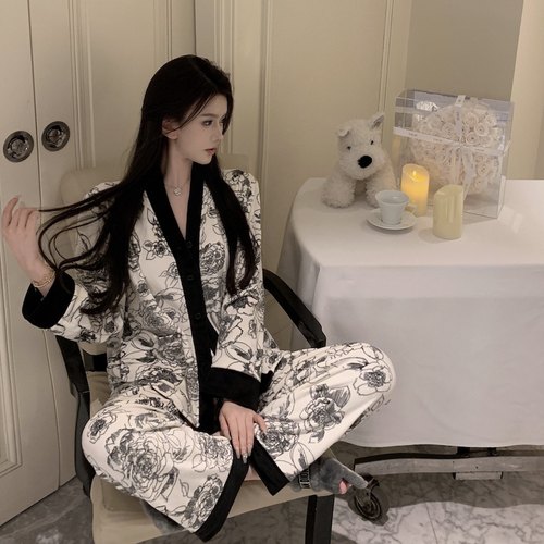 富美大小姐 冰丝性感睡衣女春夏季2026新款纯欲夏季家居服高级感