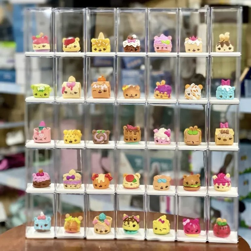 NUM NOMS 스파클 스쿠프 향기로운  아이스크림 컵 립글로스 어린이 장난감 도시락 블라인드 박스