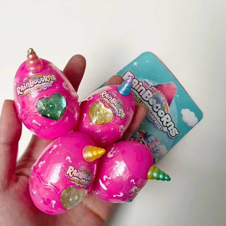 ZURU YUNBO 레인보우 매직 에그 슈퍼 미니 공룡 알 유니콘 인형 인형 블라인드 박스 남성과 여성 장난감 선물