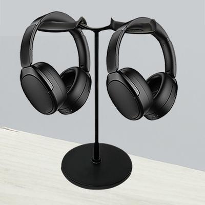 Double Hook Aluminum Headphone Stand Gaming Headsets 双挂架