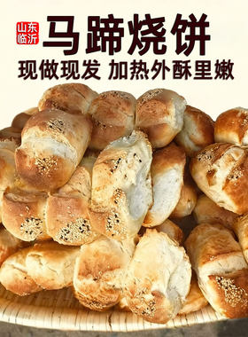 山东马蹄烧饼临沂正宗老式芝麻吊炉烧饼非安国济南惠民马蹄烧饼