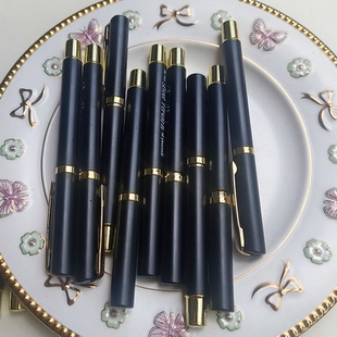 599 速干顺滑商务学生笔记考试签名用A1 外贸中性笔20支 黑色0.5