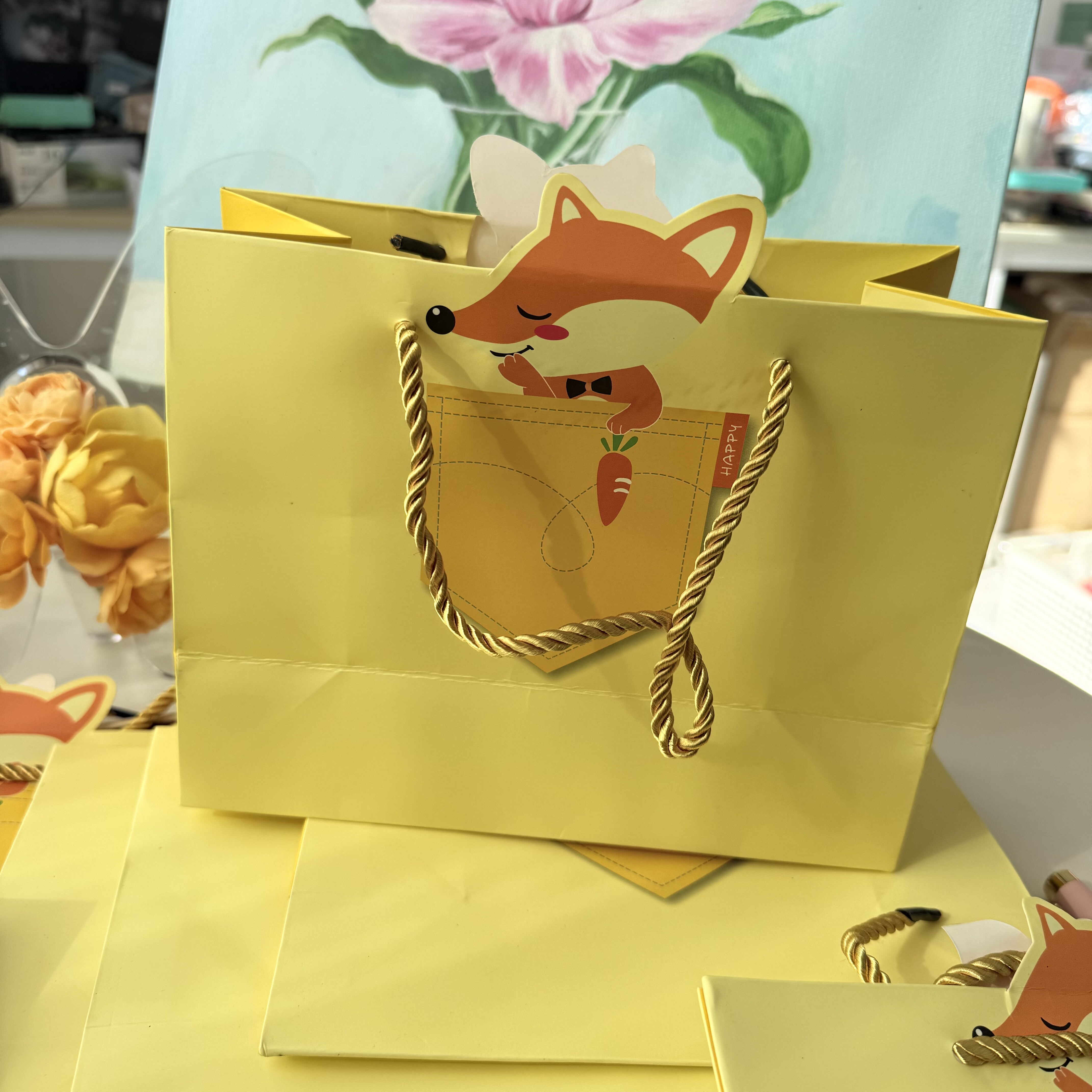 造型纸袋子礼品袋A5  10个