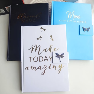 外贸磁扣横线本 一本A5 精装本笔记本日记本学生商务笔记本B1-055