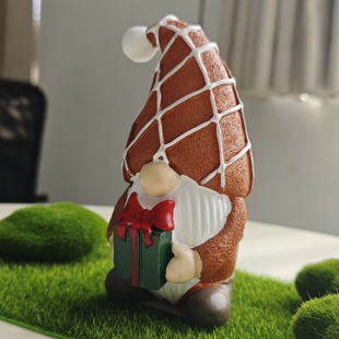 外贸陶瓷摆件 032 圣诞老人圣诞礼物B1