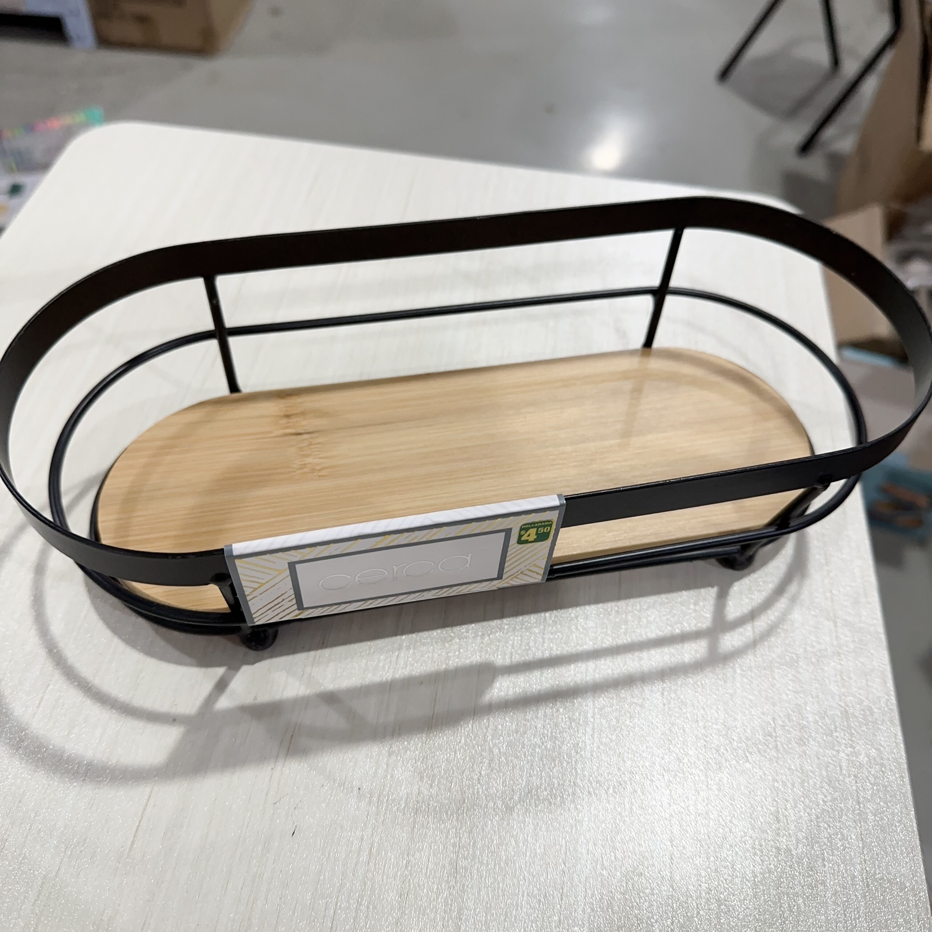 竹木铁艺 收纳架一个 B1-395,收纳整理,化妆品收纳架,淘宝优惠券,粉丝福利购,淘宝优惠卷