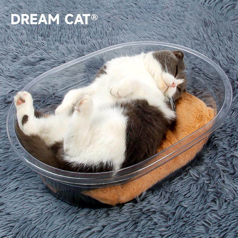 太空舱大号猫窝四季通用猫咪睡觉大号透明亚克力狗窝冬天保暖加绒,宠物/宠物食品及用品,猫窝/屋/帐篷/沙发,淘宝优惠券,粉丝福利购,淘宝优惠卷