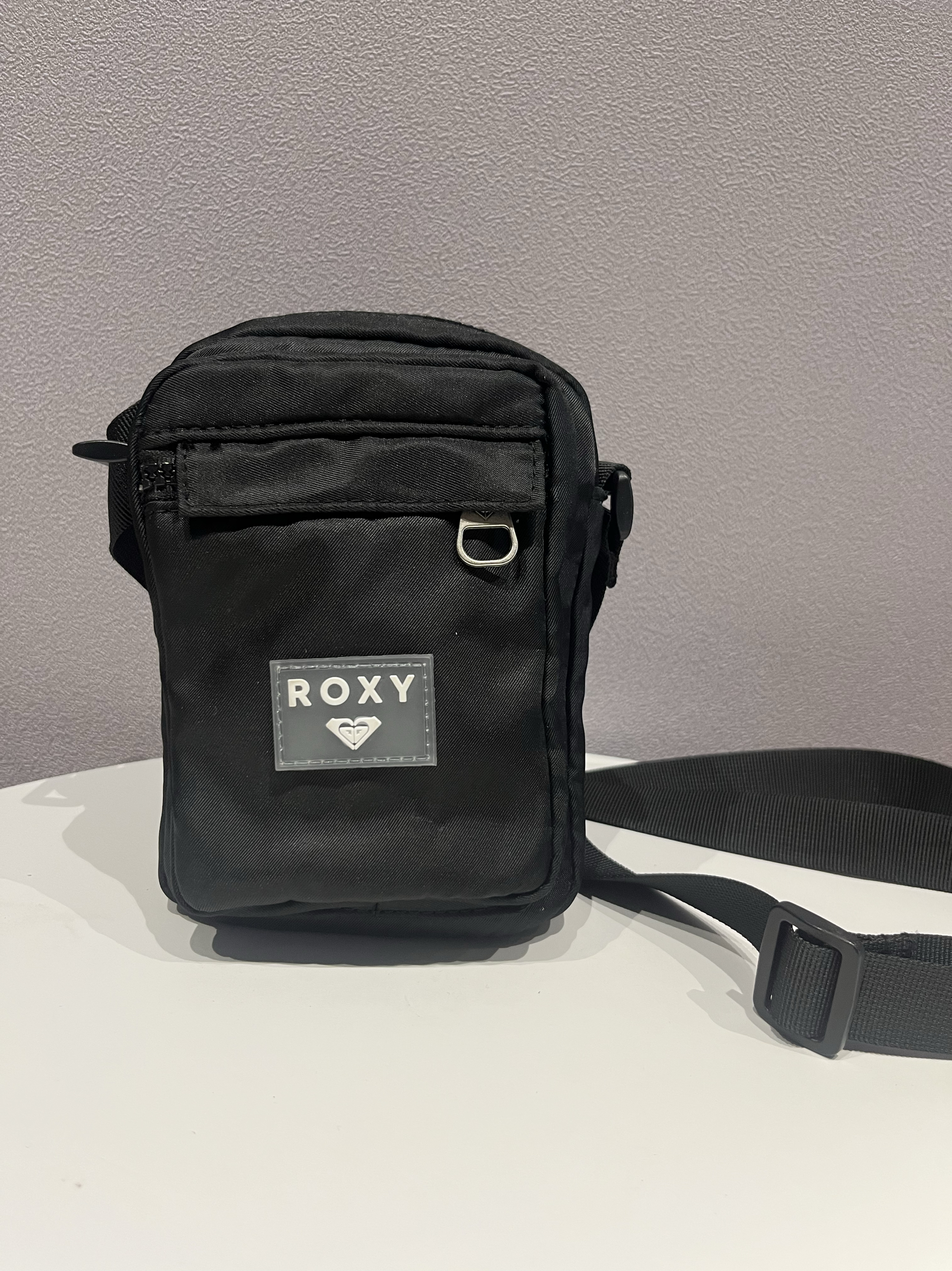 纯原roxy单肩斜挎小包手机包