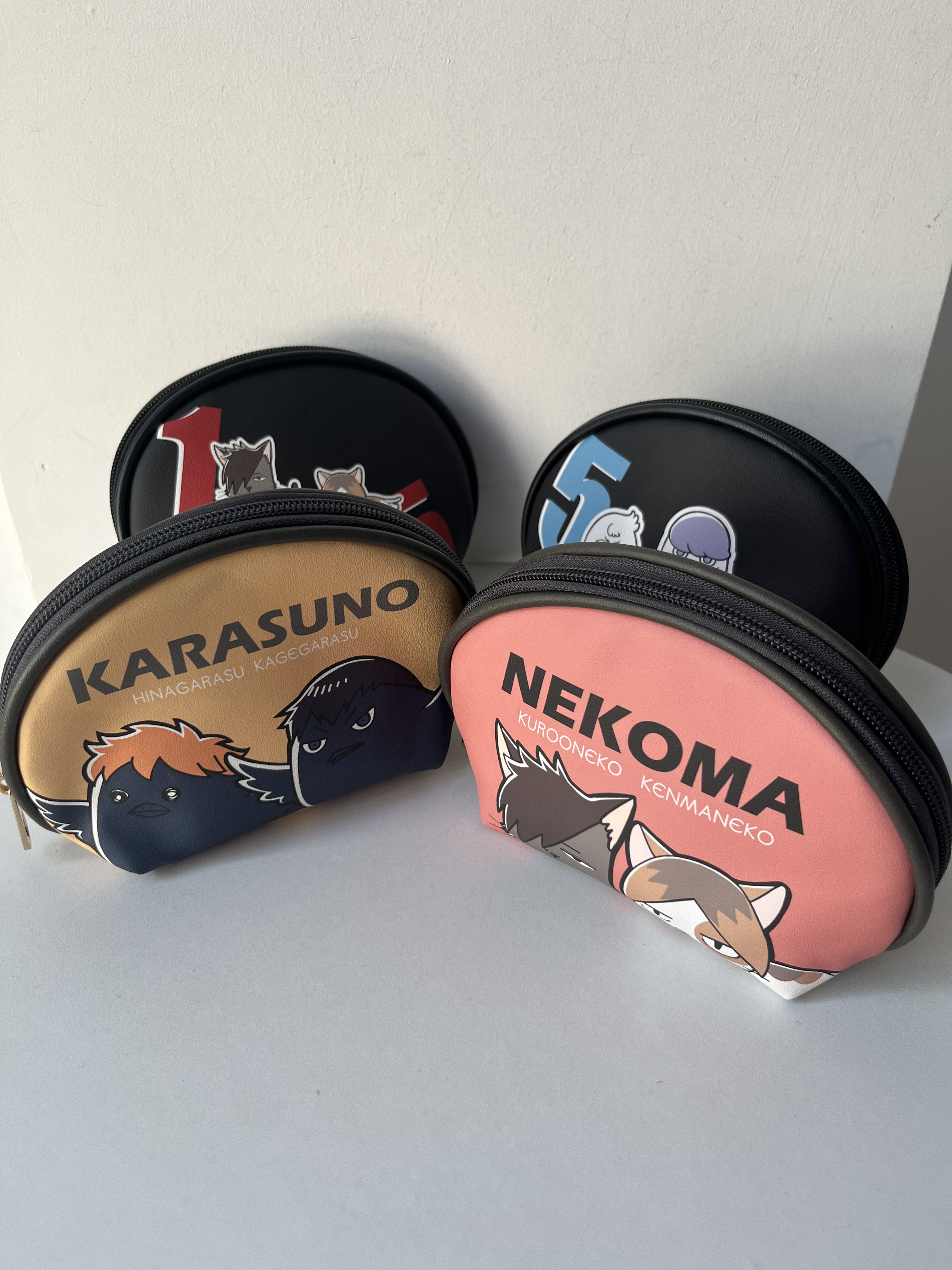 日单排球少年 HAIKYU 零钱包手拿收纳包NEKOMA 动漫周边 化妆包