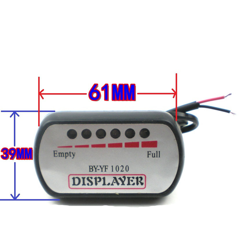 电动车改装电量显示表蓄电池仪表电瓶指示器24V36v48v60v表