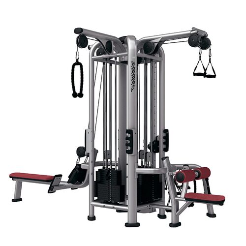 五人站综合训练器 四人站八人站力life健身fitnes 大小飞鸟龙门架