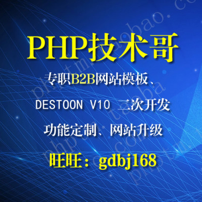 destoonv10B2B外贸网站开发