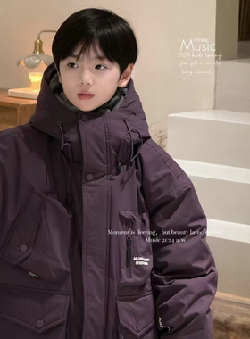 2024木莎臻品新款羽绒服白鸭绒工装风冲锋衣羽绒服11293偏大一码