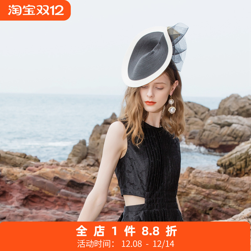 ee晚会春夏新款英式优雅礼帽