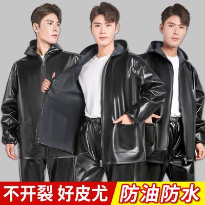 男士皮夹克外套2024新款连帽