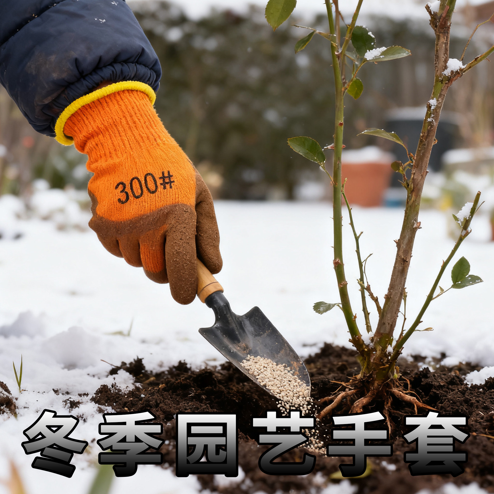 冬季园艺手套防刺防扎园林修剪种菜拔草挖土防滑加绒加厚防护手套,居家日用,防护手套,淘宝优惠券,粉丝福利购,淘宝优惠卷