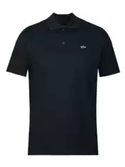 Paul&Shark Men's Short-Sleeved Polo Shirt Summer New Style Lapel Business Casual Pure Color Half-Sleeved Men's Top