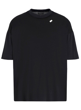 Emporio Armani/安普里奥·阿玛尼男士短袖T恤衫夏季百搭宽松半袖