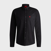 BOSS 修身 雨果博斯男士 HUGO 牛津棉长袖 衬衫 版 型商务百搭舒适衬衣