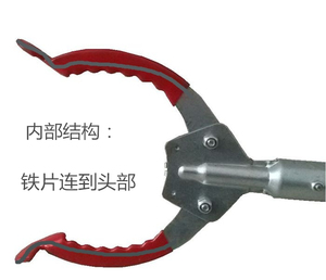 加厚铝合金捡垃圾夹子拾物钳捡拾器摘果器家用环卫工具搞清洁包邮
