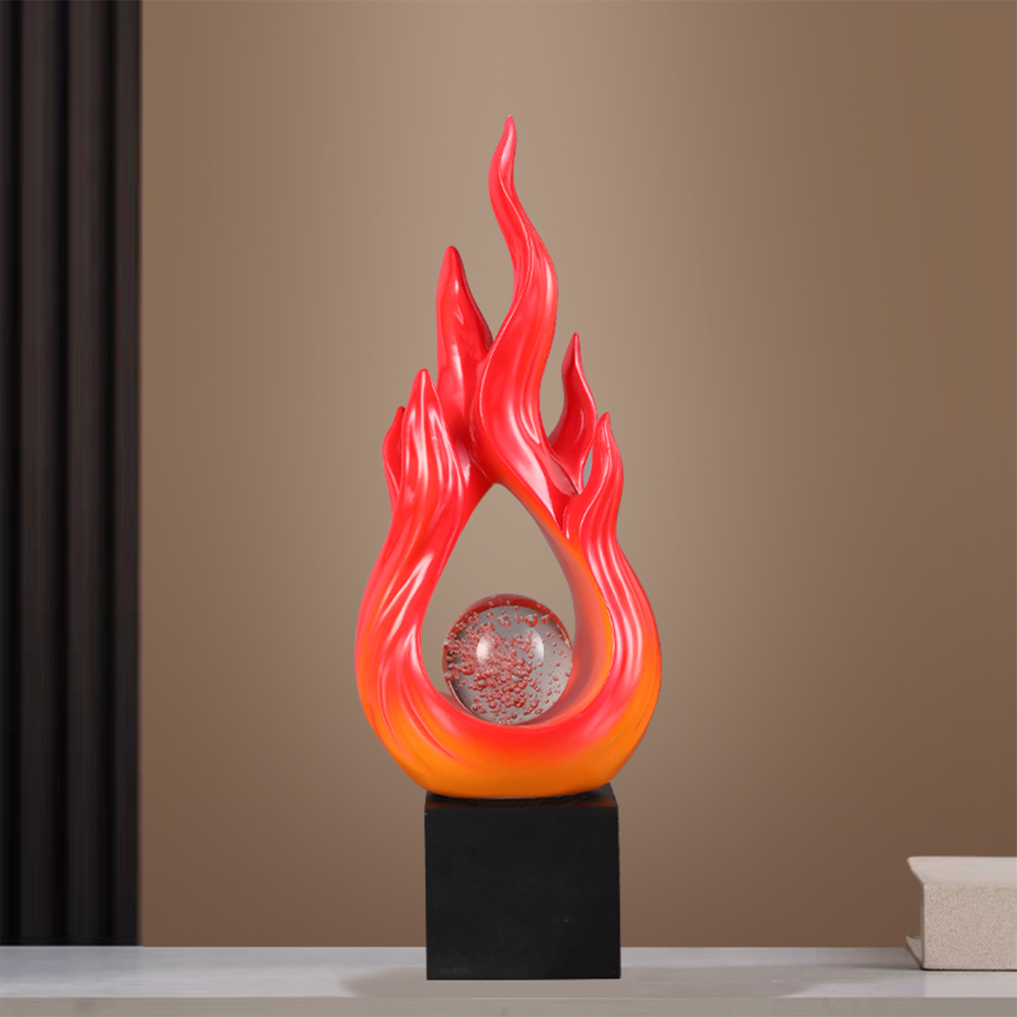 创意火焰造型桌面摆件