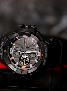 卡西欧G-SHOCK新空霸太阳能蓝牙学生航空运动手表GR-B300EC-1A/8A