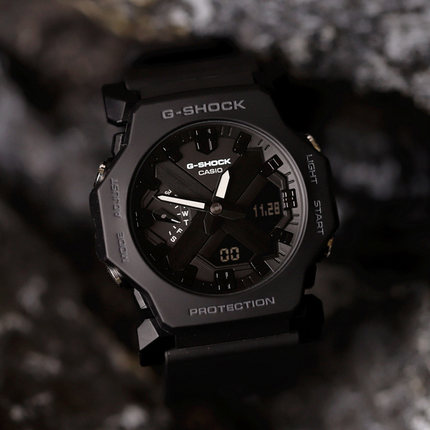 新款卡西欧G-SHOCK运动手表男女休闲时尚极简轻薄款GA-2300-1A/4A