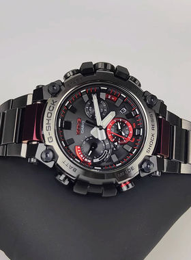 卡西欧G-SHOCK电波太阳能蓝牙手表男蓝宝石日产黑MTG-B3000BD-1A